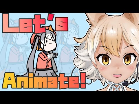 【ANIMATION】Animating KemoV Shimahai Part 2!【#Coyote / #KemoV】