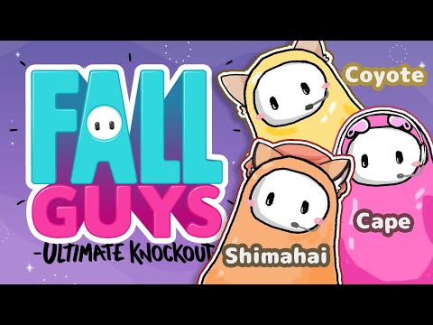 【Fall Guys】KemoV 3 member Collab!【#Coyote / #KemoV】