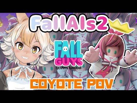 【#FallAIs2】Let&#039;s GOOO! Kizuna Ai Fall Guys Tournament!【#Coyote / #KemoV】