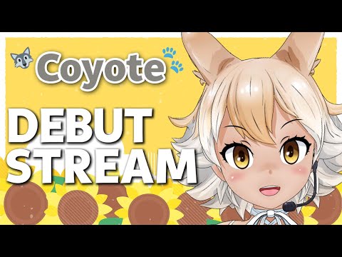 KemoV Coyote&#039;s Debut Live Stream