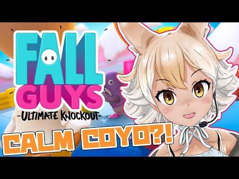 【Fall Guys】Let&#039;s battle with Coyodachi!【#Coyote / #KemoV】